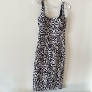Zebra Print Dress